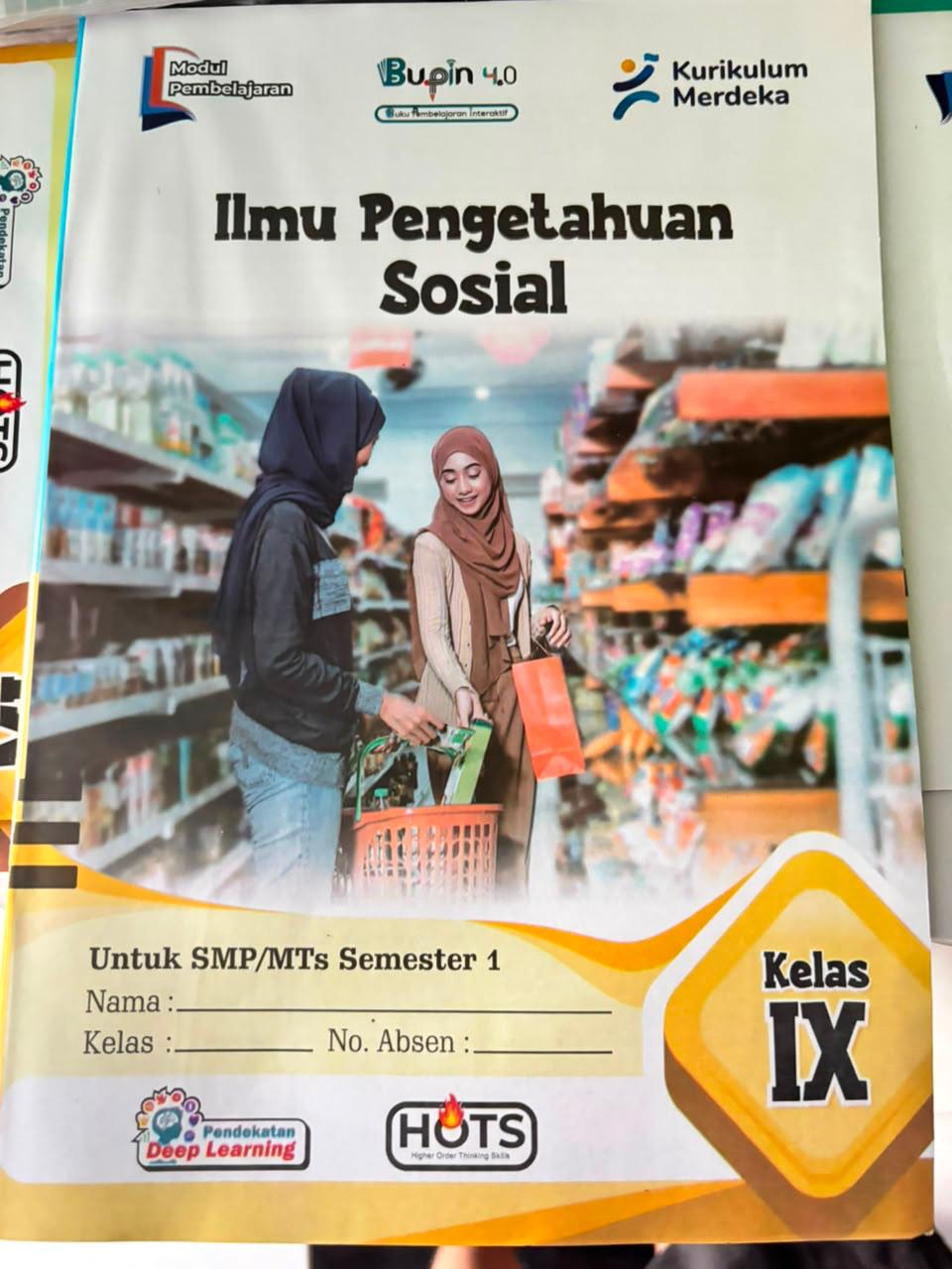 Buku Ilmu Pengetahuan Sosial - IX (9)